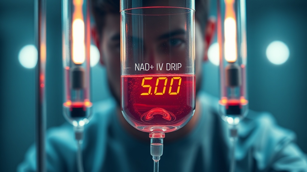 NAD+ IV Drip Therapy cellular rejuvenation and longevity