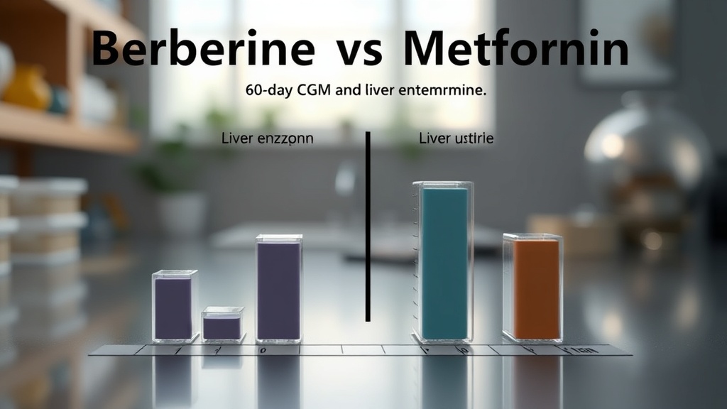 Berberine vs Metformin: 60-day CGM and liver enzyme comparison
