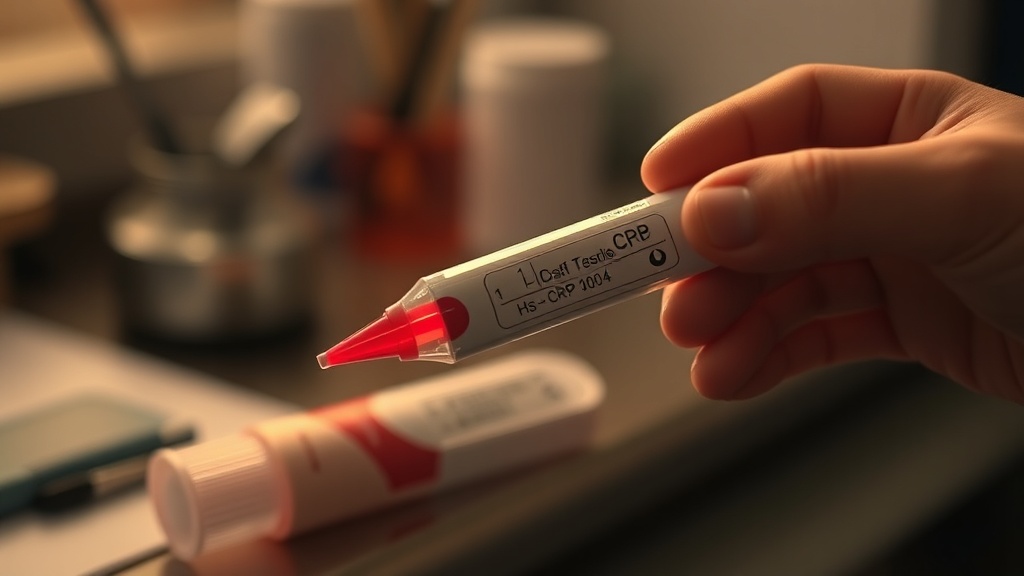 hs-CRP and chronic inflammation tracking using at-home blood tests